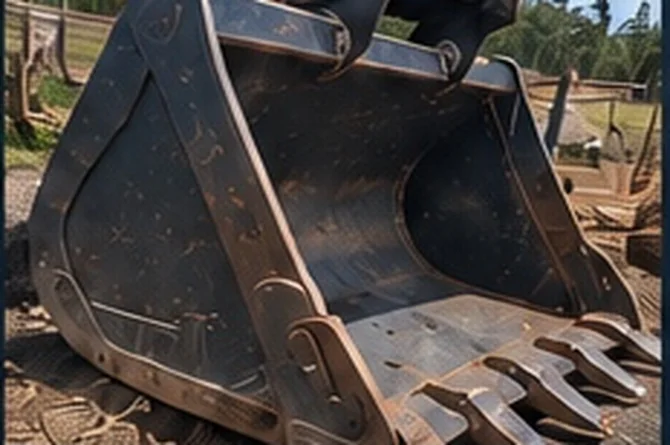 Illustrative image of a heavy machinery bucket